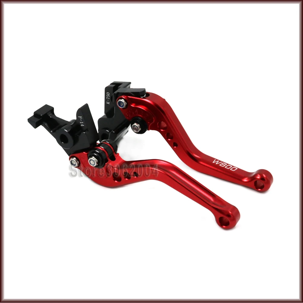 For KAWASAKI W800 / SE W800SE 2012-2014 2013 Aluminum Motorcycle Accessories Adjustable Short Long Brake Clutch Levers CNC | Автомобили и