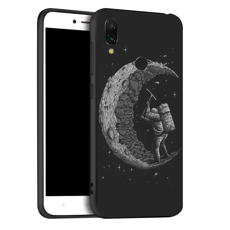 x054 Ojeleye Модный черный силиконовый чехол для Xiaomi Redmi 7 Чехол для Xiaomi Redmi Note 7 8 S2 Note 5 Pro 5a Prime чехол - Цвет: x054