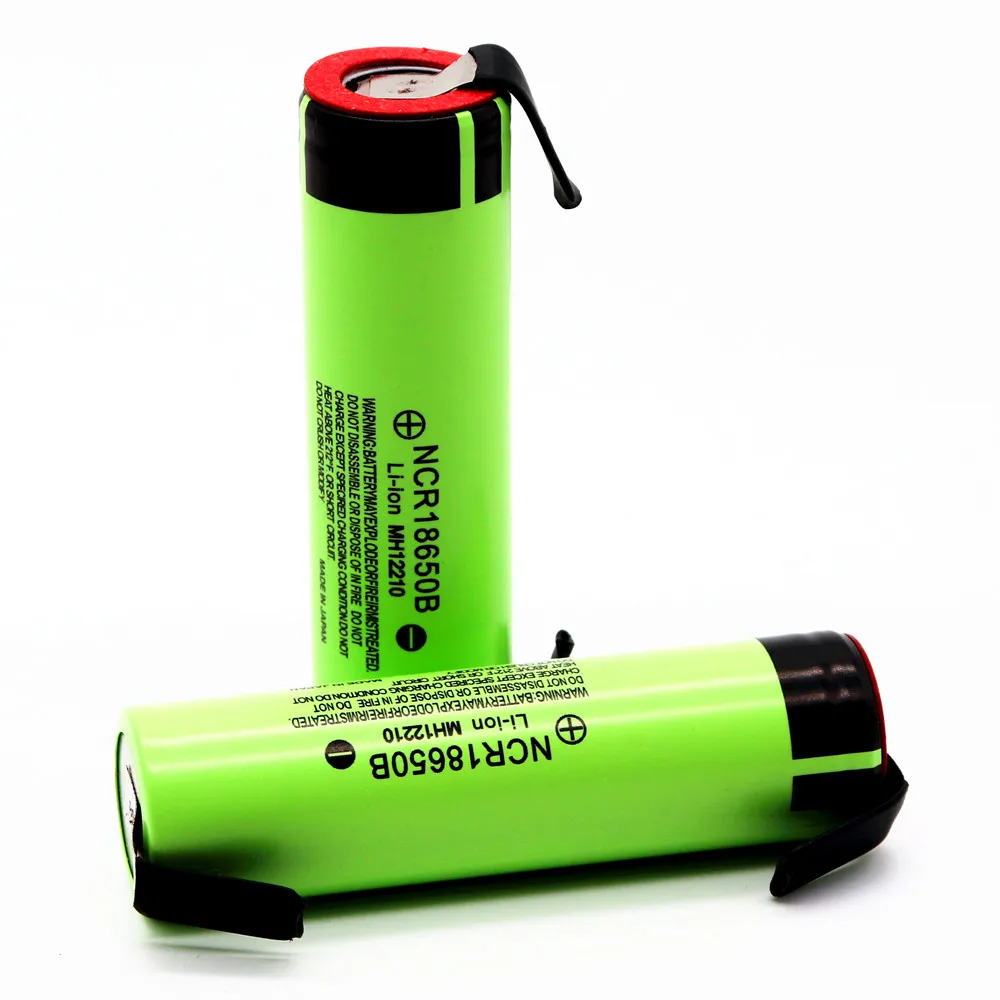 / Nuevo NCR 18650B 18650 Li-Ion recargable de la batera de 3400 mAh 3,7 V para linterna/or+ DIY nquel pieza