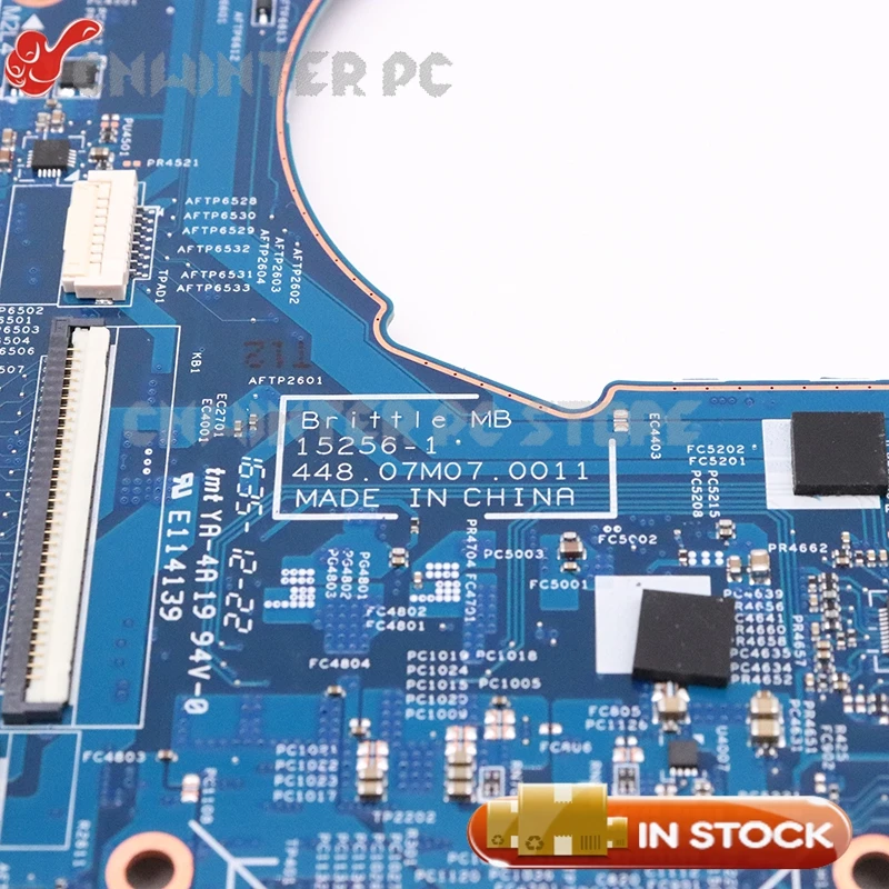 NOKOTION для hp павильон X360 13-U M3-U Материнская плата ноутбука SR2ZU I5-7200U Процессор 903237-601 903237-001 аккумулятор большой емкости 15256-1 448.07M07.0011
