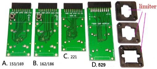 EMMC153 169 EMCP162 186 EMCP221 EMCP529 розетка 6 шт. на ваш выбор инструменты для восстановления