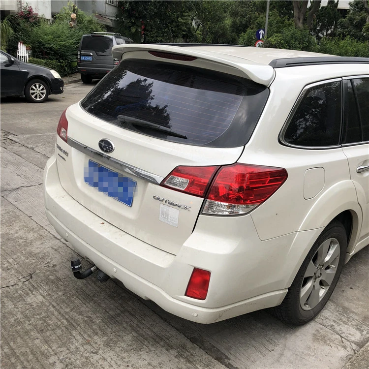 Для Subaru XV надрезаемая подкладка, ABS Материал заднее крыло автомобиля праймер цвет задний спойлер нажмите хвост для Subaru XV спойлер 2013