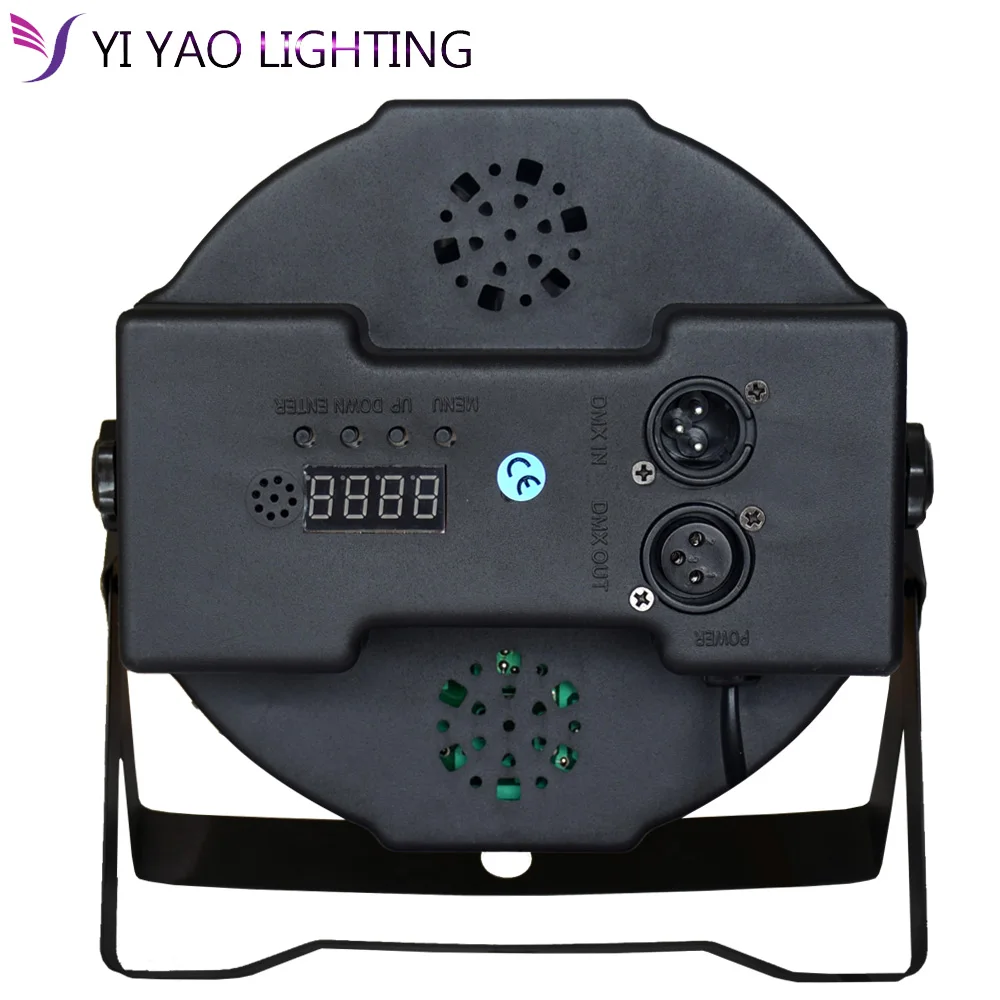 18X3 W Светодиодный прожектор RGB лампы DMX и звук активированный для сценического освещения