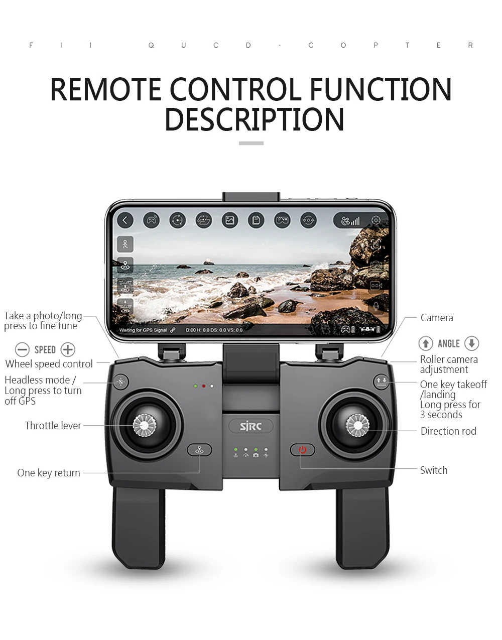 Белый Оригинальный SJRC F11 RC GPS дроны Ar. drone вертолеты с 5G Wifi Hd камерой бесщеточный VS