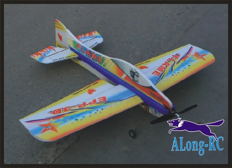 EPP RC самолет RC 3D модель ру аэроплана хобби игрушки самолет размах крыльев 1000 мм пламя 3D RC самолет комплект или PNP Набор