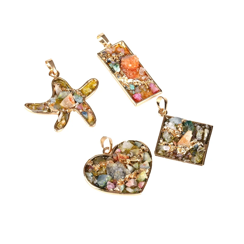 5 шт. оптовая продажа золотистого металлического сплава с одной застежкой