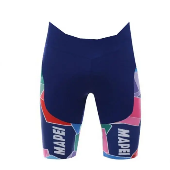 no bib short Pro team MAPEI летние мужские дышащие майки для велоспорта комплекты с коротким рукавом велосипедная Одежда MTB Ropa Ciclismo велосипедный Майо гелевая накладка - Цвет: no bib short