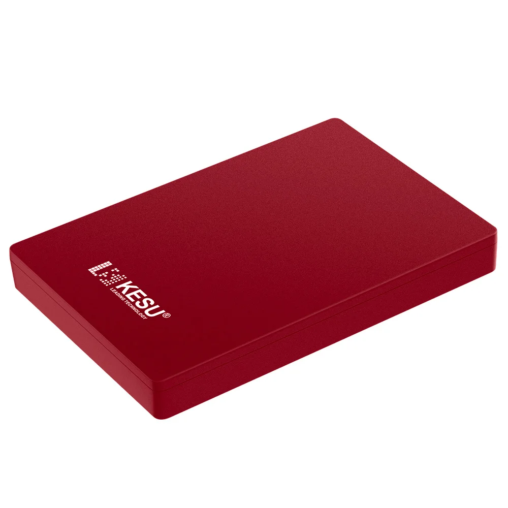Red KESU 2," Портативный внешний жесткий диск USB 3,0 120 Гб 160 Гб 250 ГБ 320 ГБ 500 750 1 ТБ 2 т жесткий диск Externo накопитель на жестком диске для PS4/Xbox One - Цвет: Red