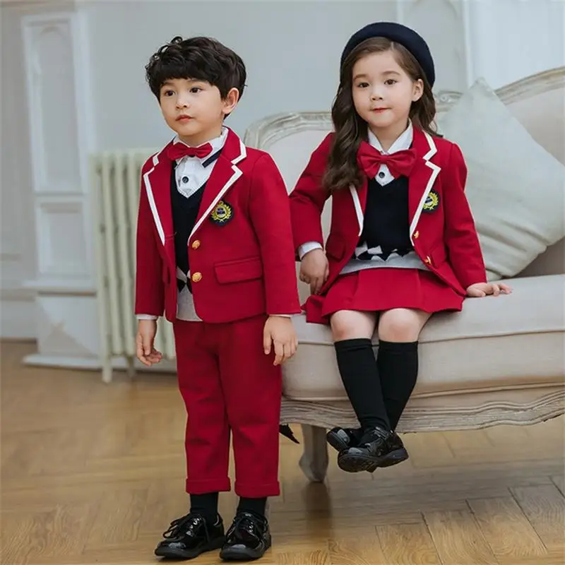 Костюмы для мальчиков и девочек в британском стиле одежда детского сада на заказ