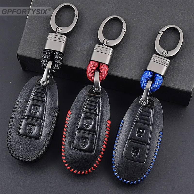 Чехол для автомобильного ключа из натуральной кожи чехол эксклюзивный Suzuki