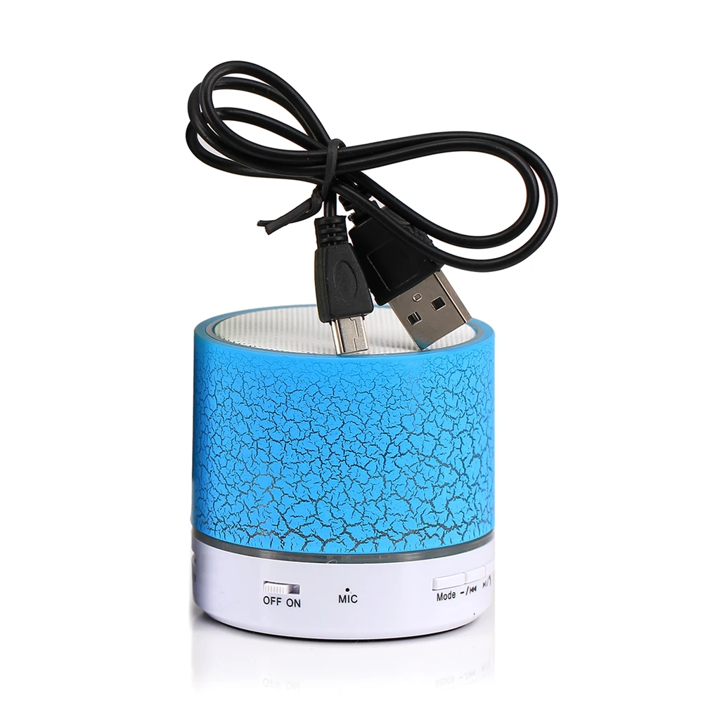 Abuzhen Bluetooth динамик LED беспроводной портативный сабвуфер Громкоговоритель