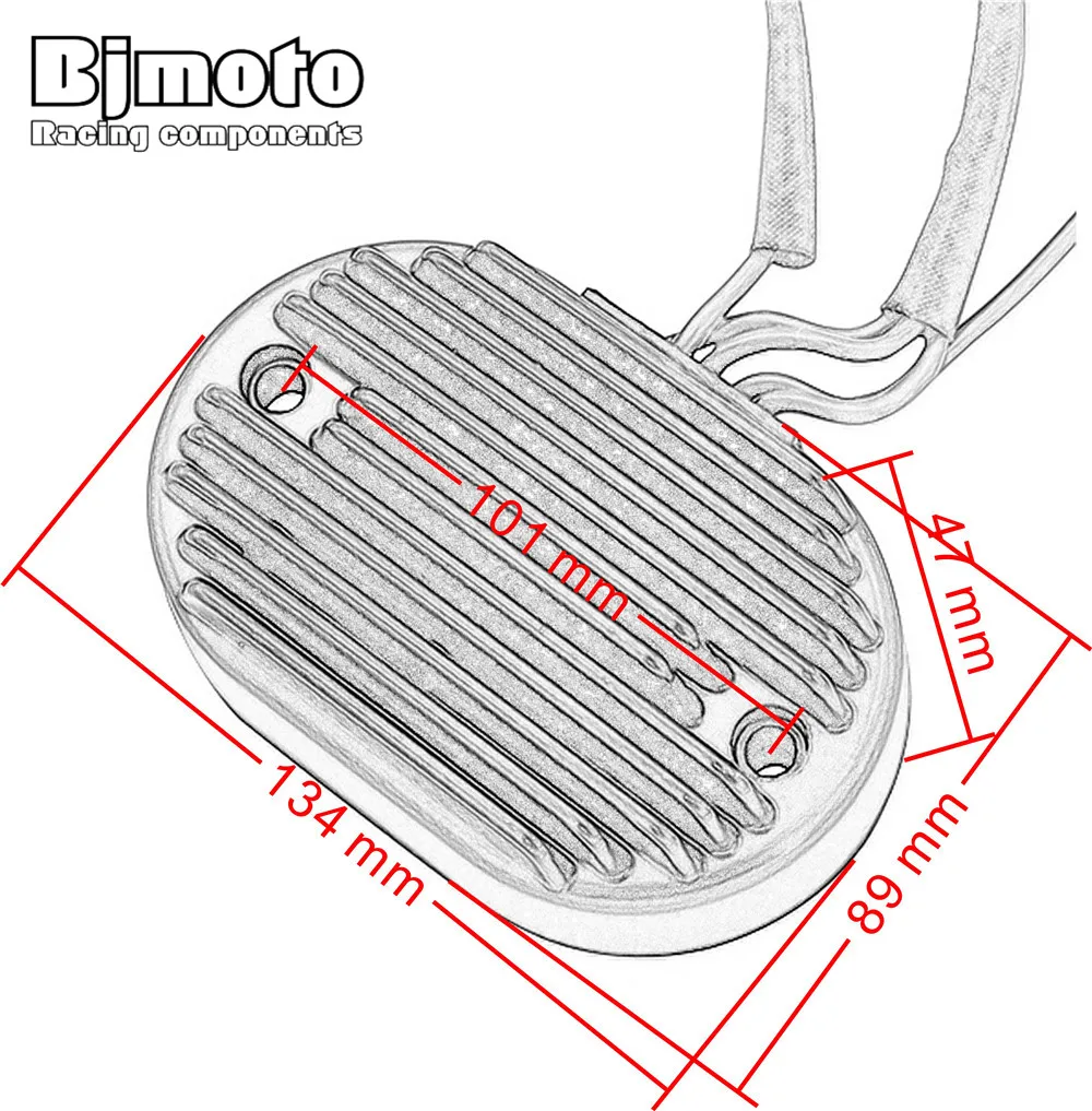 BJMOTO мотоцикл мото 74540 07 Регулятор выпрямителя Для Harley Davidson EFI FLSTFI Fatboy FXSTSSE FLSTSC FXST