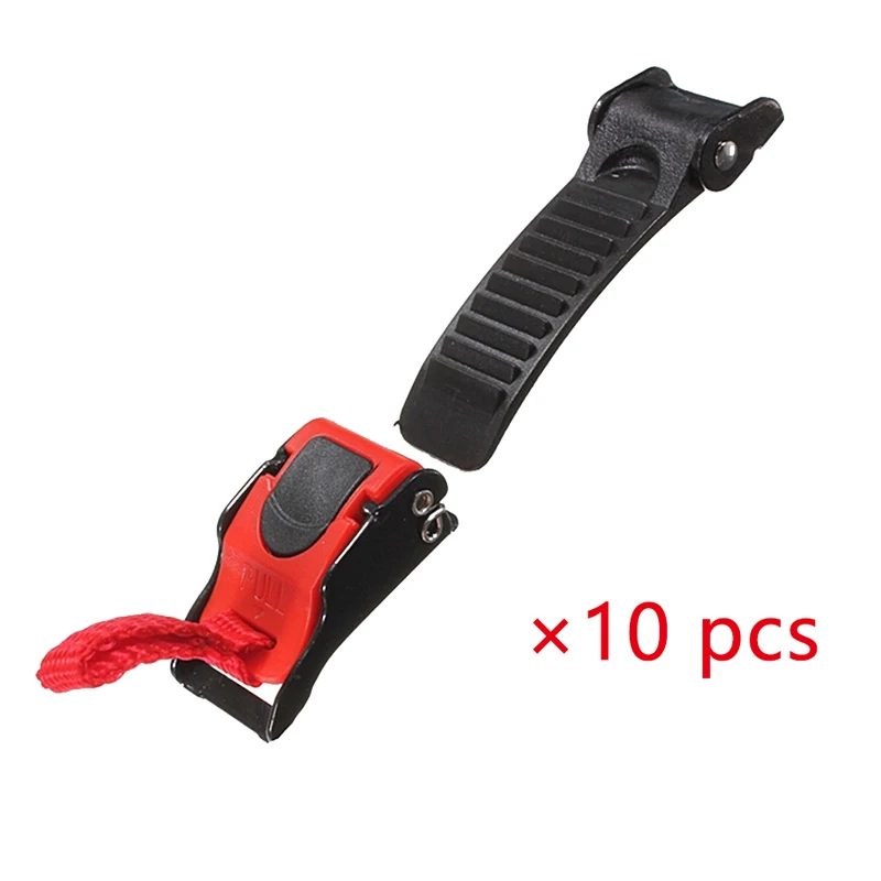10 Pieces Quick Release Buckle Motorcycle Helmet Accessory Clips Capacetes Clamps | Автомобили и мотоциклы