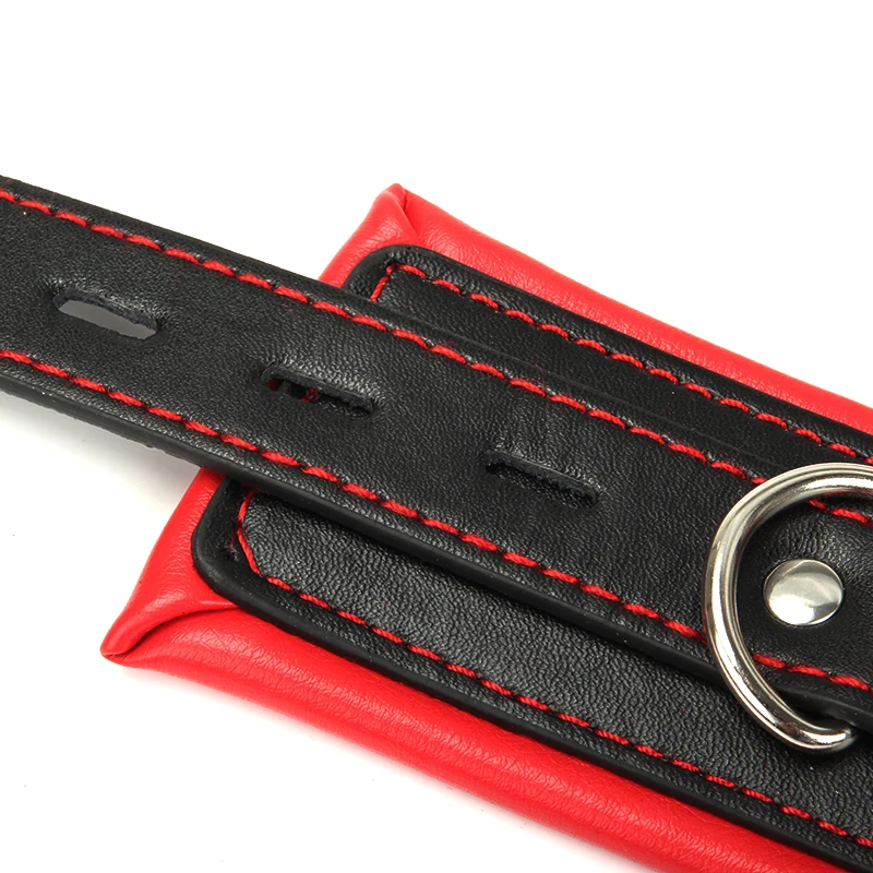 Стальная труба съемный БДСМ бондаж губка наручники манжеты на лодыжки стальные