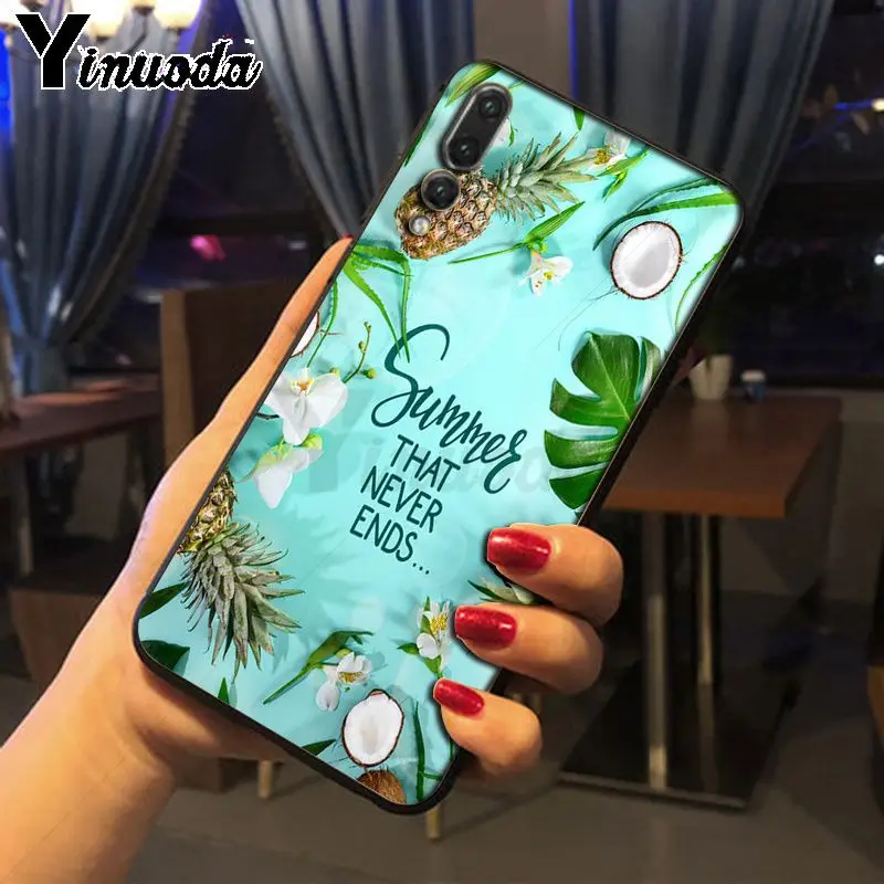 Мягкий чехол для телефона Yinuoda hello summer weekend cool Huawei honor 8x 7a P20Lite P10 Plus Mate10Lite Mate20 P20 Pro |