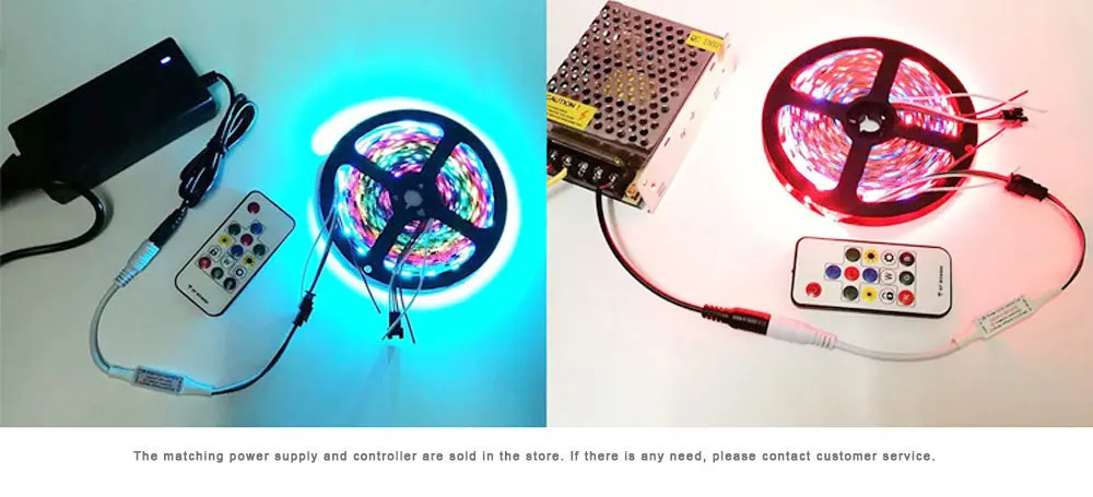 1 м 2 м 3 м 4 м 5 м WS2811 5050 SMD RGB светодиодные ленты адресуемый 30/48/60 светодиодов/m чёрно-белые печатные платы 1 Ic Управление 3 светодиода DC12V