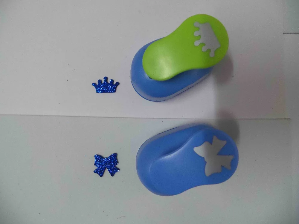 2 шт. (2 5 см) Корона и бантик форма ремесла пробойник набор Ремесло Скрапбукинг