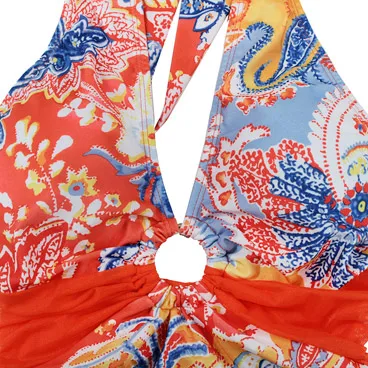 Лето страсти печать в форме сердца полым из нет кольца пуш-ап бюстгальтер