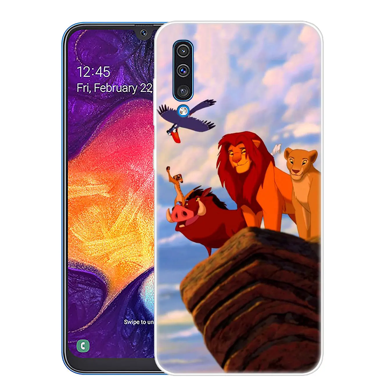 7 Lavaza Акуна Матата Король Лев жесткий чехол для телефона для samsung Galaxy A70 A60 A50 A40 A30 A20 A10 M10 M20 M30 M40 A20e крышка - Цвет: 7