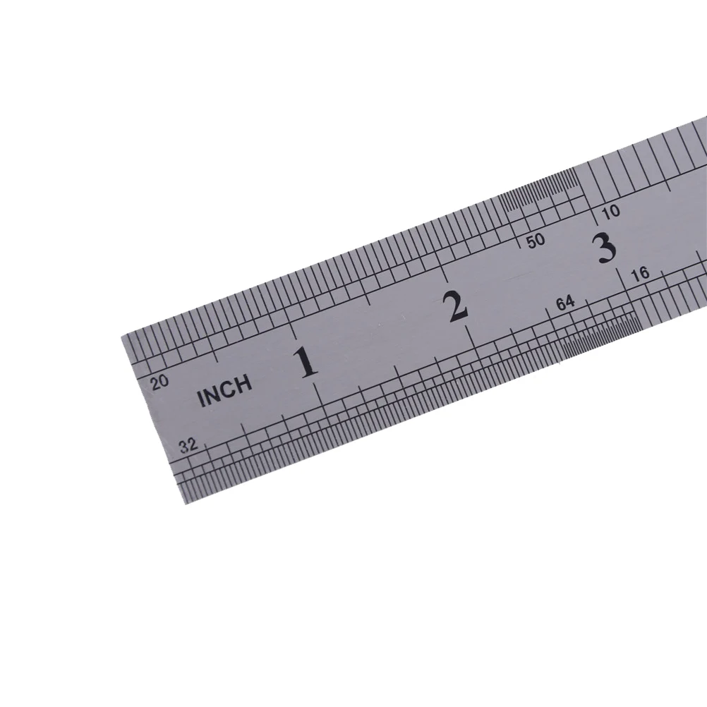 

High Quality 50cm 20inch Stainless Steel Metal Straight Ruler Precision Double Sided
