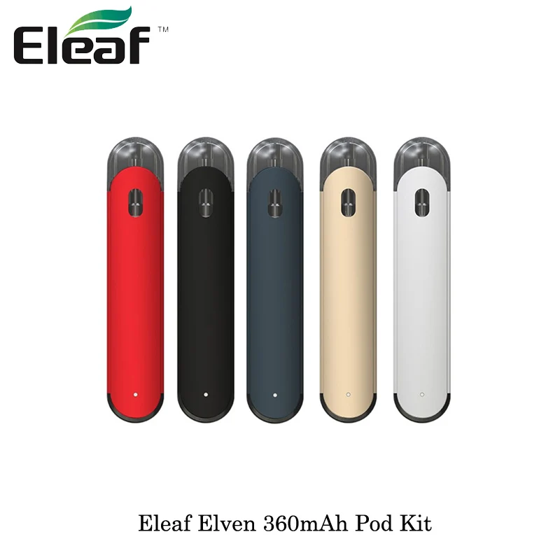 Новейший картридж Pod Vape Kit Eleaf Elven 360 мАч System Stareter 1.6ohm катушка электронная сигарета e