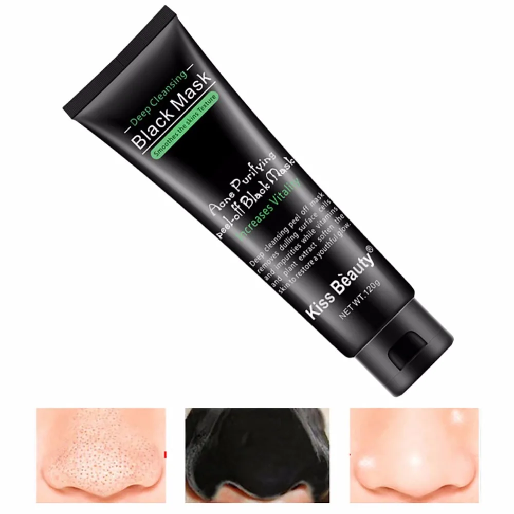 2017 Для Удаления Угрей Уголь Очищающая Маска Черный отрывной Лица Очищающий |