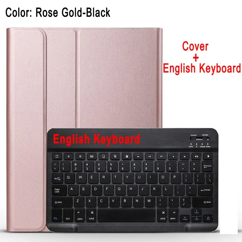 English Keyboard Bluetooth клавиатура чехол для huawei Mediapad M5 Lite 8 8,0 JDN2-W09 JDN2-AL00 Чехол клавиатура для huawei M5 Lite 8 принципиально+ ручка - Цвет: English Keyboard