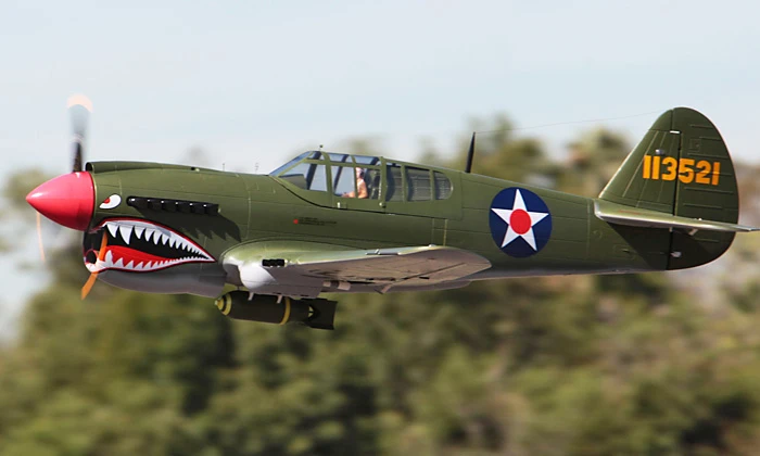 LX P40 2 м Wingspan Warhawk зеленая живопись самолета RC модель комплект/PNP/RTF | Игрушки и хобби