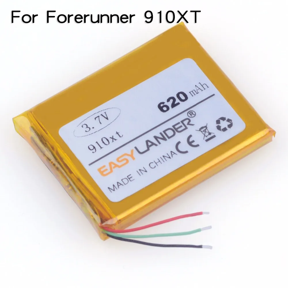 Easylander сменный литий-полимерный аккумулятор 3 7 в 620 мАч для Garmin Forerunner 910xt