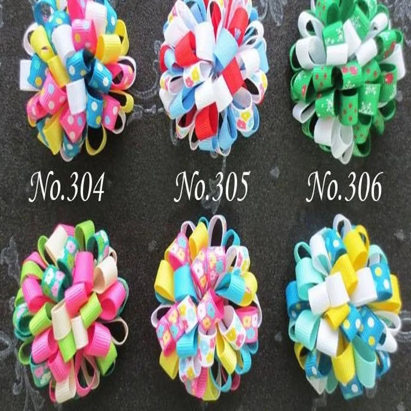 50 Bless Boutique Good Girl C Loopy Puffs лента 2 5 дюйма заколка для волос с бантом|Аксессуары