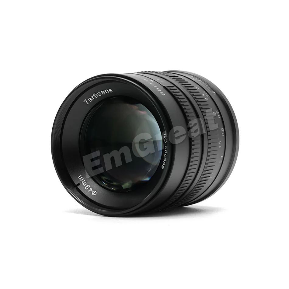 7artisans APS-C 55 мм F1.4 ручной объектив с фиксированным фокусным расстоянием для цифровой фотокамеры Fuji X Крепление камеры X-A1 X-A10 X-A2 X-A3 X-AT X-M1 XM2 X-T1 X-T10 X-T2 X-T20