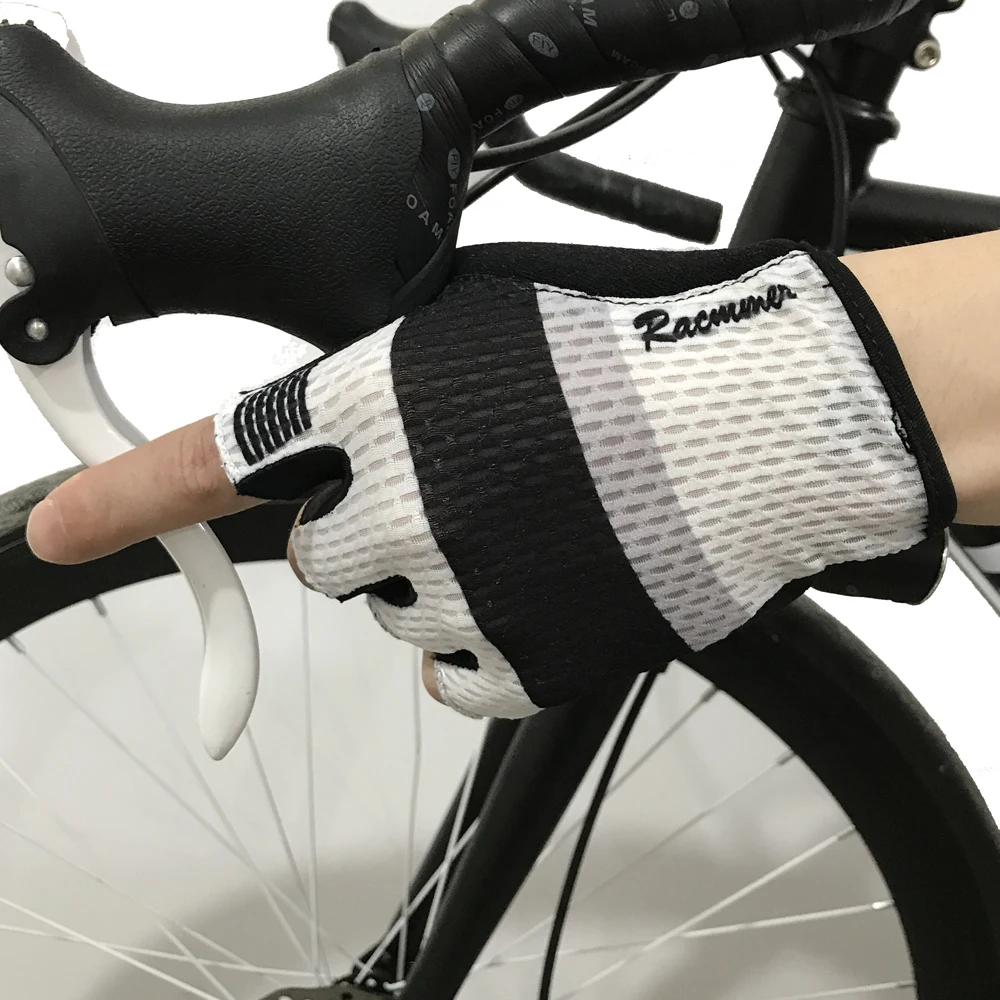 Велосипедные перчатки Racmmer Guantes Ciclismo Нескользящие дышащие мужские и женские