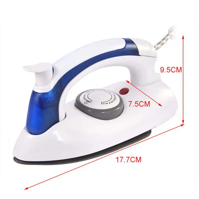 Eu Plug Electric Steam Iron Garment Steamer Handheld Flatiron Travel Temperature Control For Home Travelling 220V | Бытовая техника