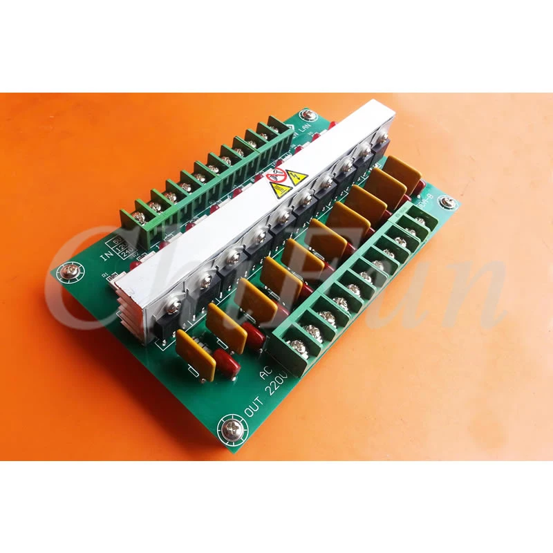 Плата усилителя переменного тока PLC 10 дорог Высокой Мощности SCR 220 В изолированный