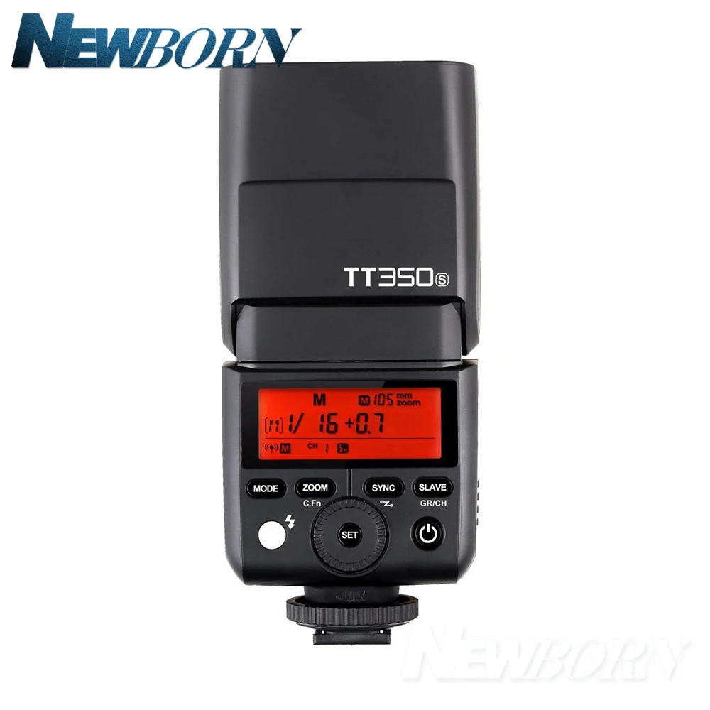 Godox Mini speed lite ttl TT350S высокоскоростной 1/8000s GN36+ 2,4G беспроводной пусковой механизм Xpro-S для камеры sony с бесплатным подарком