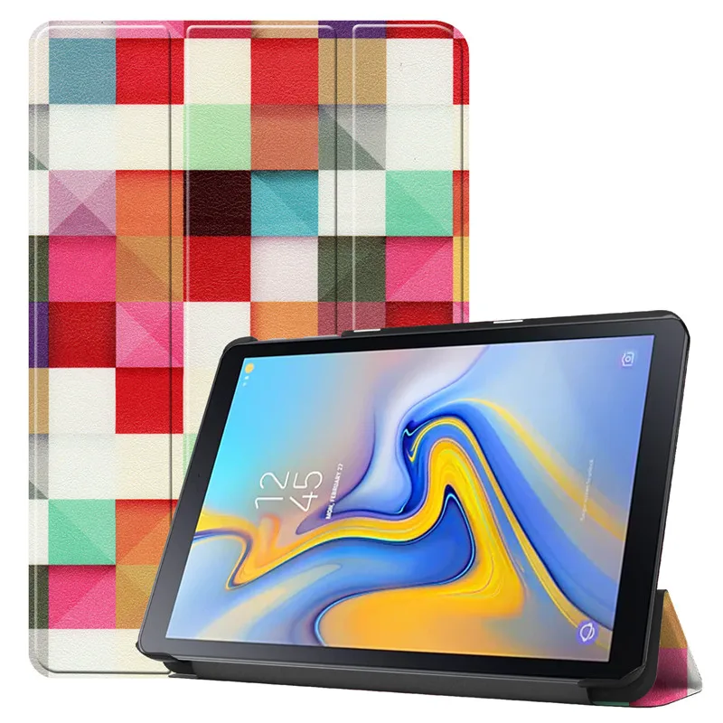 CLF Чехол для samsung Galaxy Tab Advanced 2 10 ''SM-T583 Tablet 10", откидной Чехол из искусственной кожи, защитный чехол-подставка для samsung T583 - Цвет: CLF