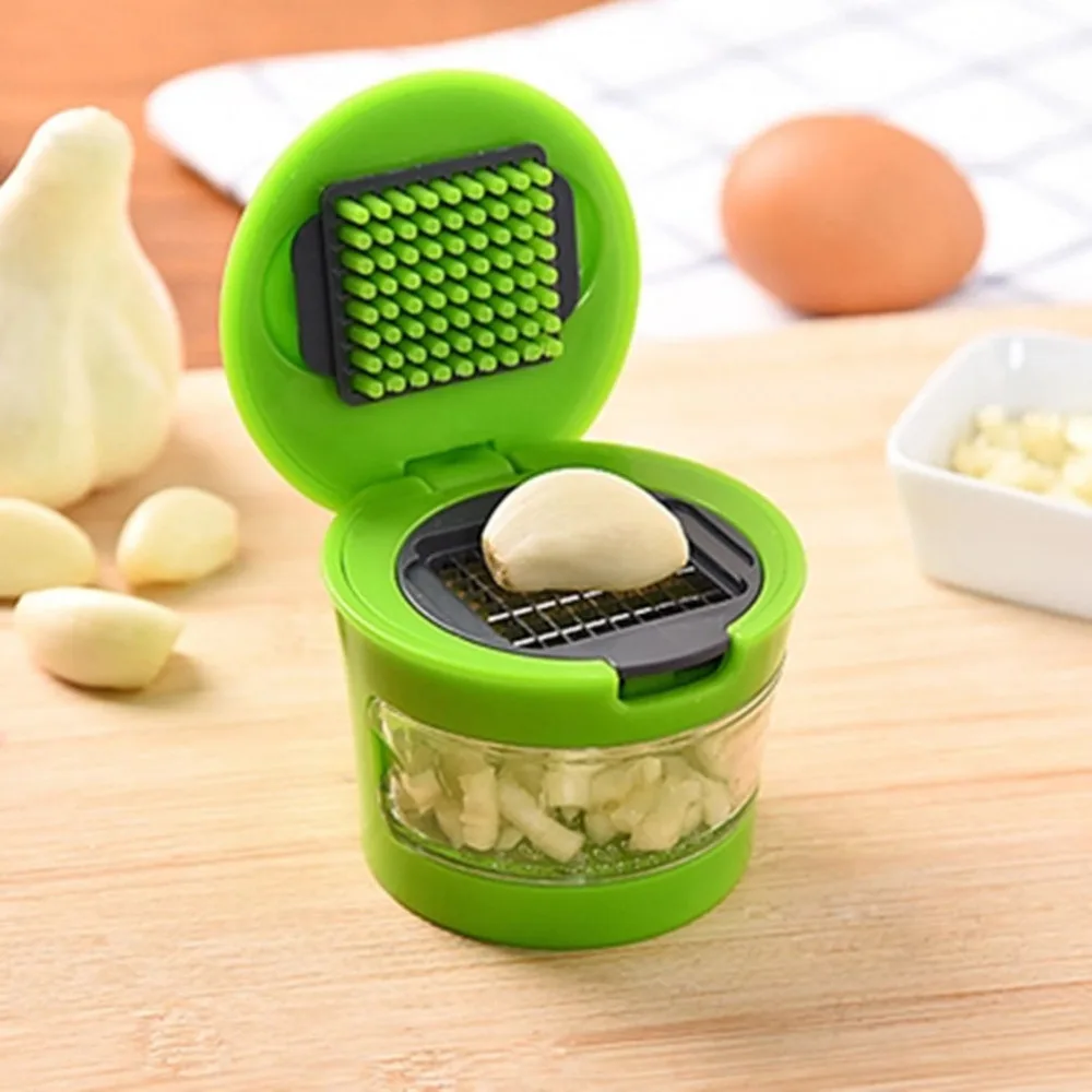 Kitchen Vegetable Tools Mini Garlic Press Presser Onion Chopper Mincer Slicer Dicer Grater | Дом и сад