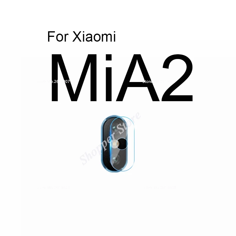 For Xiaomi Mi A2 2 шт. объектив камеры из закаленного стекла для Xiaomi Mi A3 9 T Mi 8 SE A2 Lite Mi 6X 5X A1 6 для Redmi Note 7 6Pro 7A Mix2 2S 3 Max2 3 Pro - Цвет: For Xiaomi Mi A2