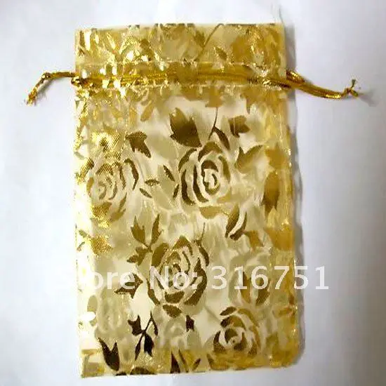 EMS 2000 Случайные Смешанные Drawable органзы свадебный подарок Bags7x9cm(w00459x20) А. А