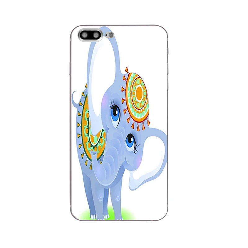 Сделай Сам для Apple iPhone 7/8 Plus X чехол телефона 5C 5S SE 10 мягкий TPU 6 6S с принтом животных |
