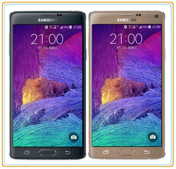 Мобильный телефон Samsung Galaxy Note 4 N910A Оригинальный разблокированный 3G и 4G GSM Android