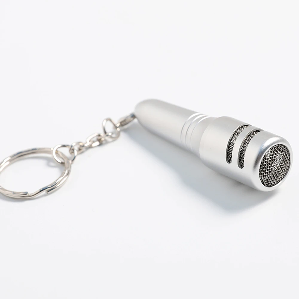 Silver Флеш-диск USB 2,0 8 ГБ 16 ГБ 32 ГБ 64 Гб металлическая Флешка Водонепроницаемая USB карта памяти форма микрофона диск на ключ(можно добавить логотип - Цвет: Silver