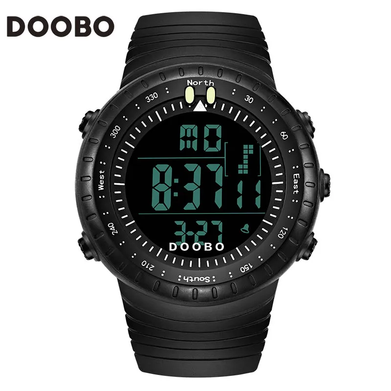 Doobo Для мужчин S Часы Роскошные спортивные армии Открытый 30 м Водонепроницаемый