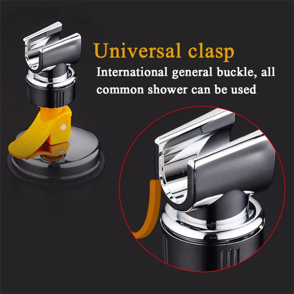 Durable Bathroom Accessories With Vacuum Suction Cup Shower Head Holder Hook Rotatable Bracket Mount | Строительство и ремонт