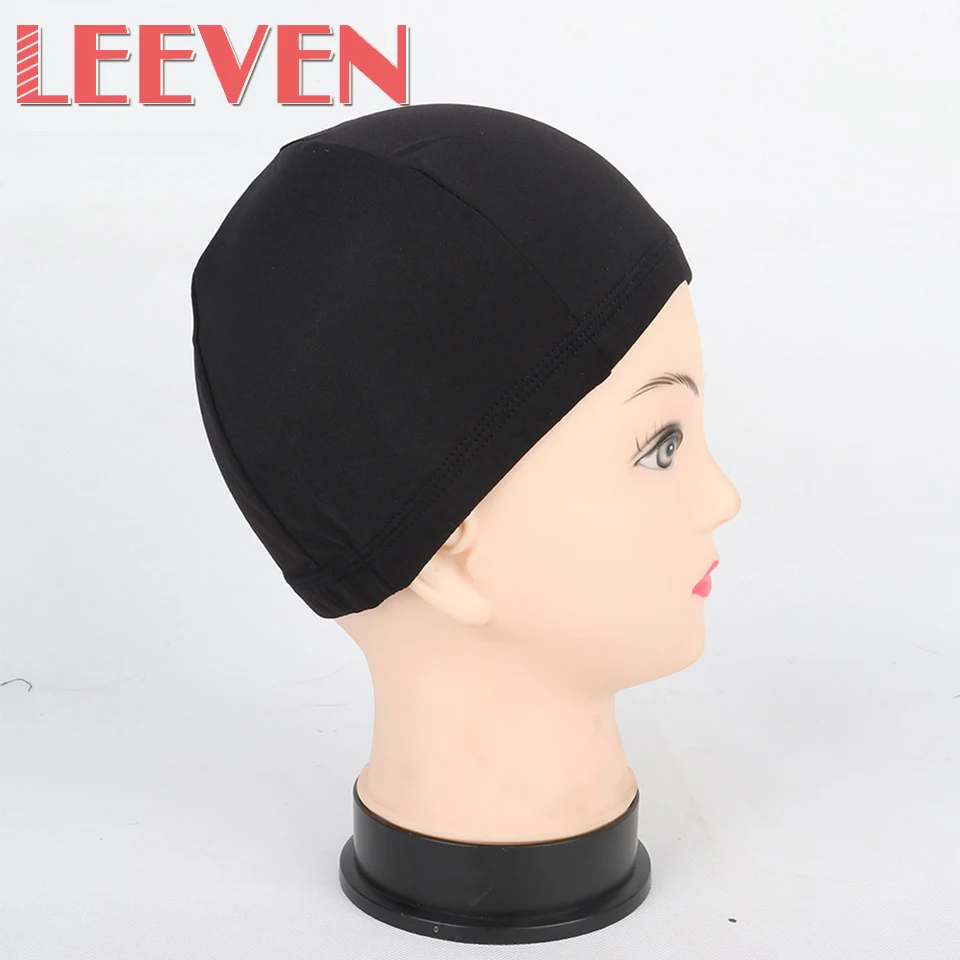 Leeven парик шапки для изготовления париков Hairnets 18 г/шт. черный парик Кепка эластичная растягивающаяся Сеть волос снуд мягкий тонкий удобный парик Кепка