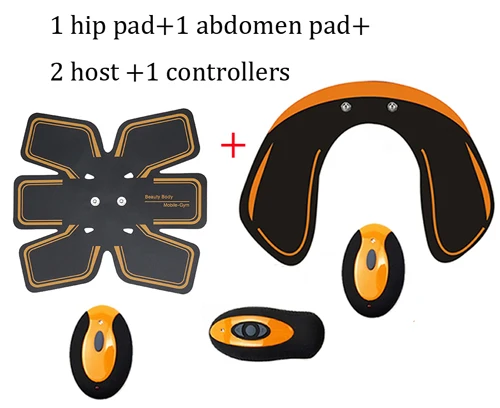 Option 6 EMS беспроводной тренажер для бедер Дистанционный USB Электрический стимулятор мышц живота фитнес ягодицы Батт тонер лифтинг массажер для похудения - Цвет: Option 6