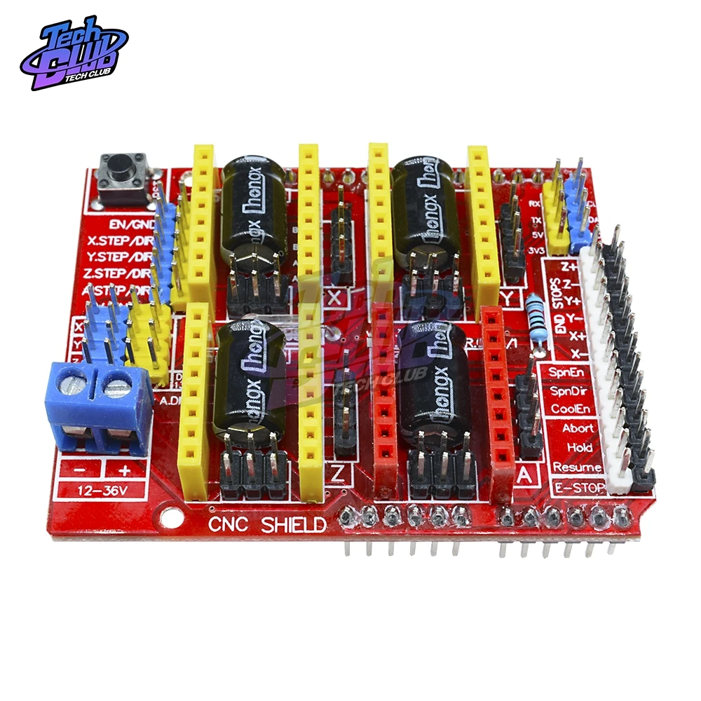 Драйвер A4988 плата расширения с ЧПУ щит для гравера V3 3D принтера Arduino V3|Детали и