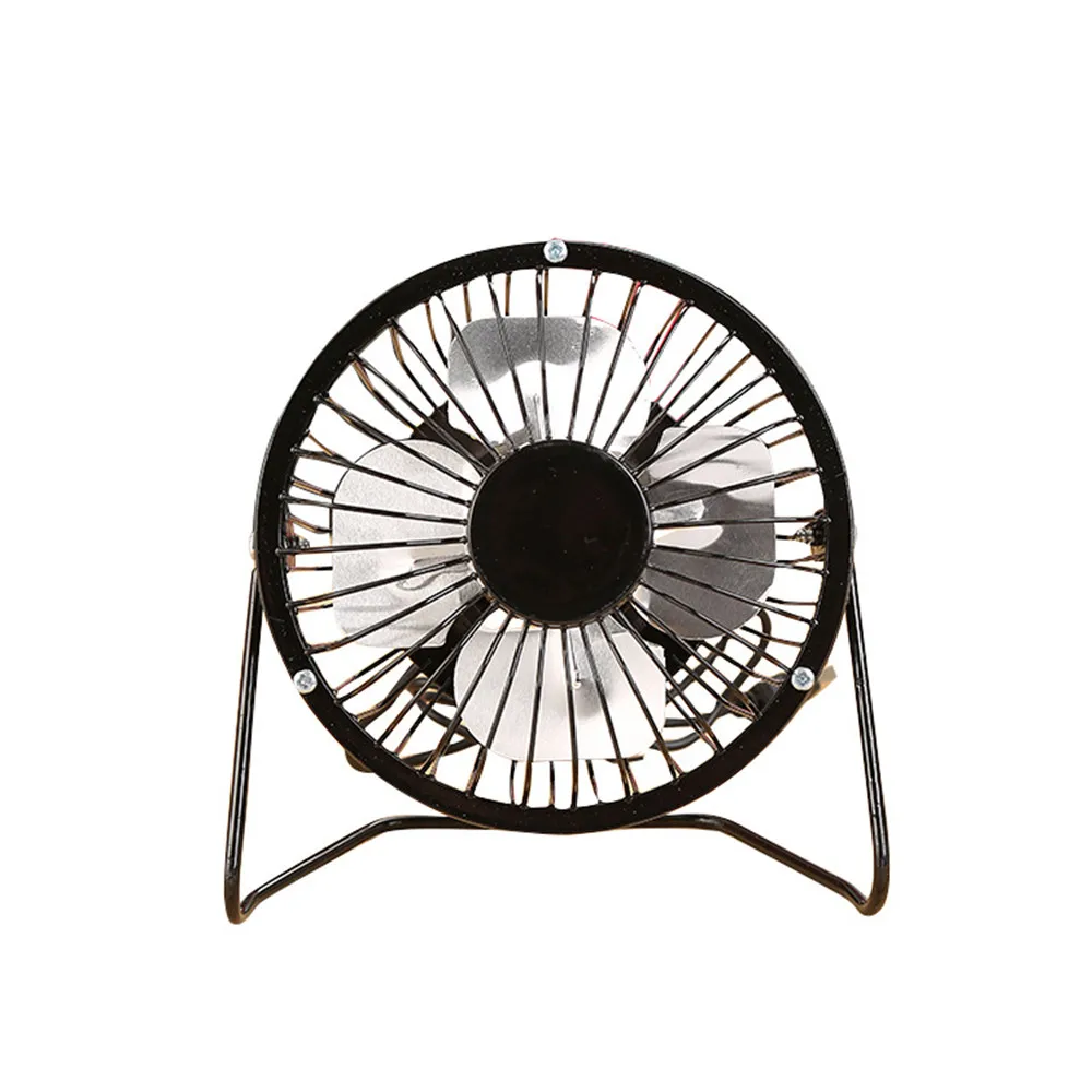 Mling 4 дюйма мини настольный USB зарядка портативный металлический вентилятор