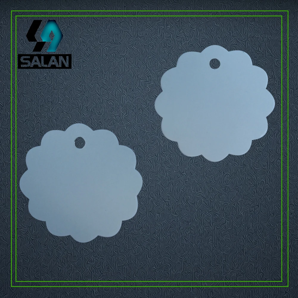 Оптовая продажа в наличии пустые круглые открытки подвесные бирки закладки для