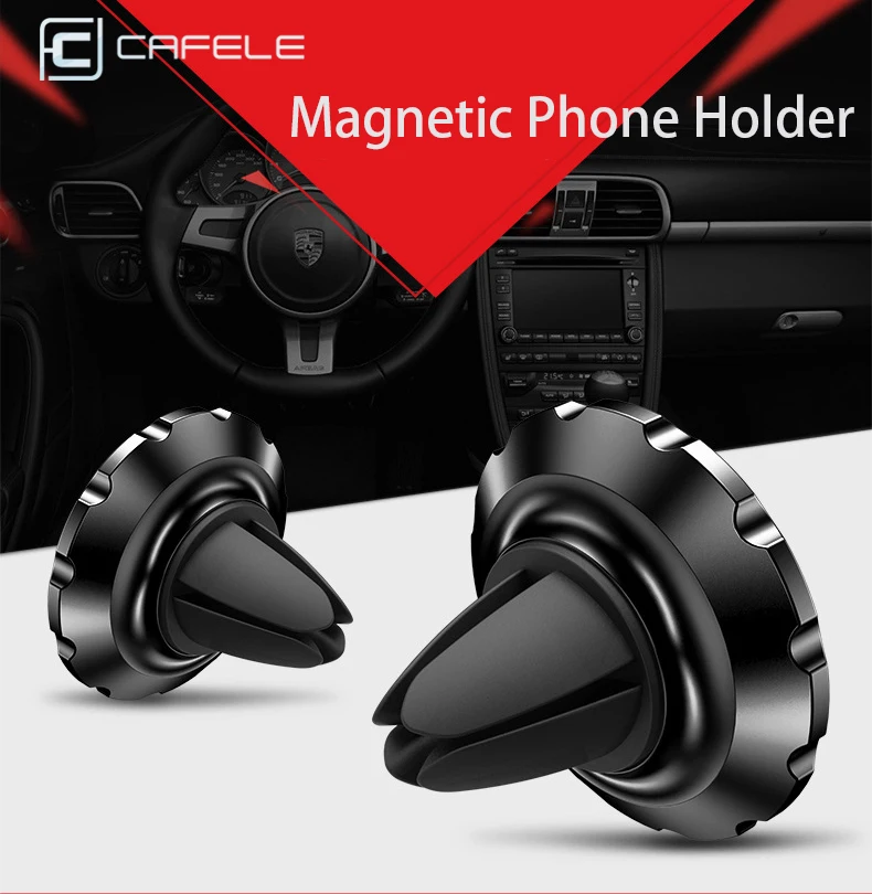 Магнитный автомобильный держатель для телефона CAFELE подставка вентиляции Мини